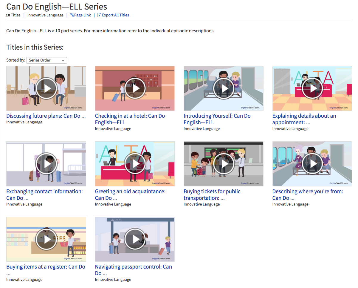 Learn 360 view screen